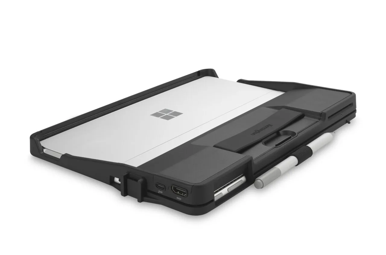 Cheap Kensington BlackBelt™ Rugged Case with Integrated Smart Card Reader (CAC) & HDMI for Surface™ Pro 9 & 10 & Copilot+ PC Surface Pro (11th Edition) - TAA