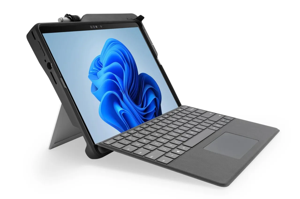 Sale Kensington BlackBelt™ Rugged Case with Integrated Smart Card Reader (CAC) for Surface™ Pro 8 - TAA