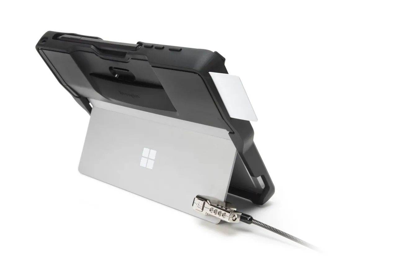 Hot Kensington BlackBelt™ Rugged Case with Integrated Smart Card Reader (CAC) Reader for Surface™ Go
