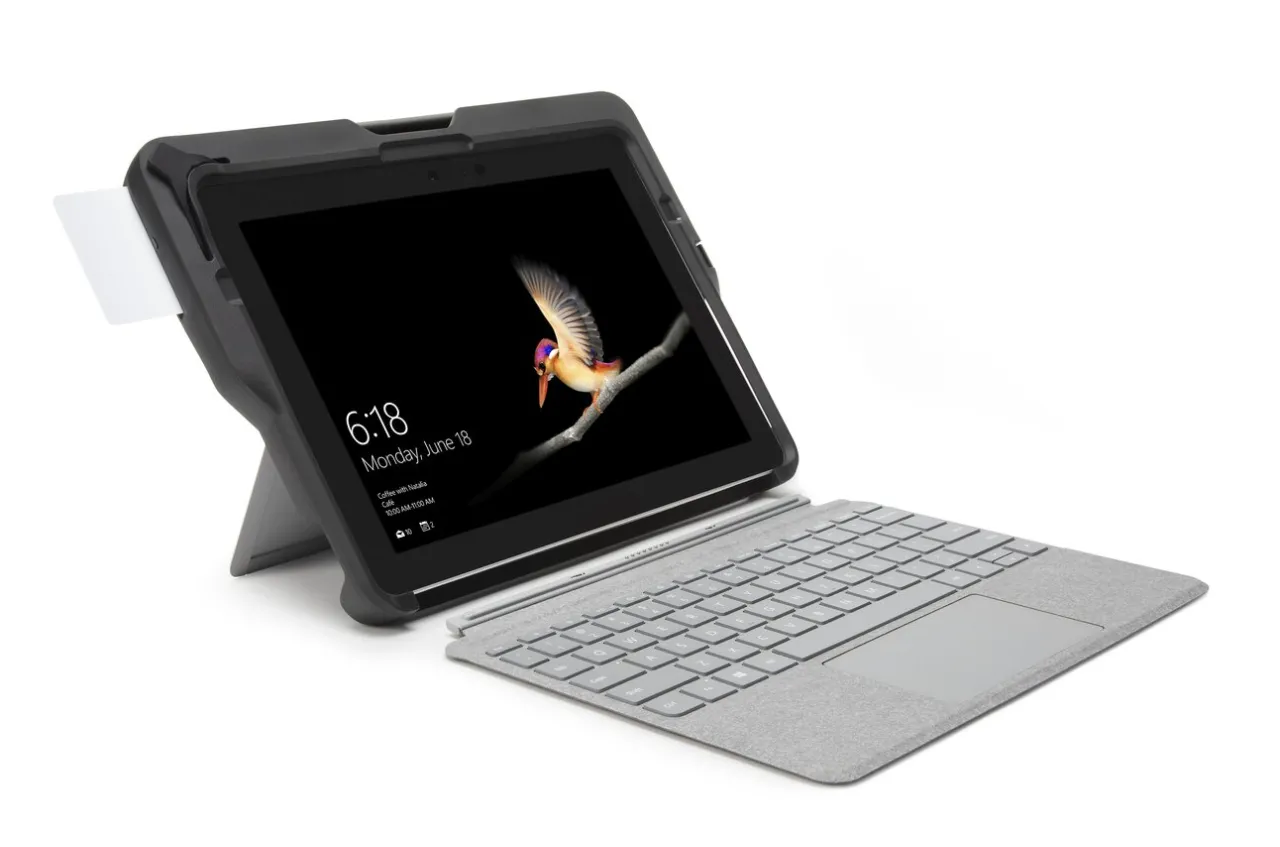 Hot Kensington BlackBelt™ Rugged Case with Integrated Smart Card Reader (CAC) Reader for Surface™ Go