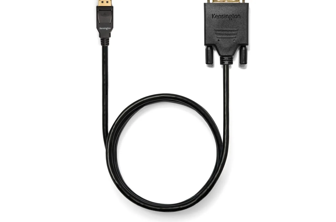 Flash Sale Kensington DisplayPort 1.1 (M) to DVI-D (M) Passive Unidirectional Cable, 6ft