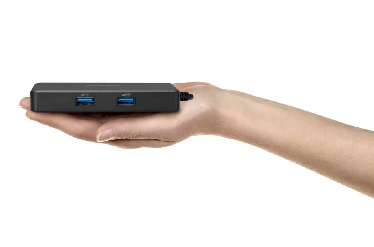 Discount Kensington G1000P USB-C Mini Dock Single 4K Video 85W Power Pass-Through - Chrome/Windows/macOS