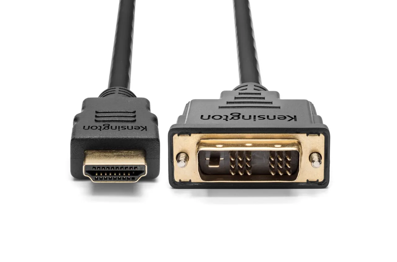 Best Kensington HDMI (M) to DVI-D (M) Passive Bi-Directional Cable, 6ft