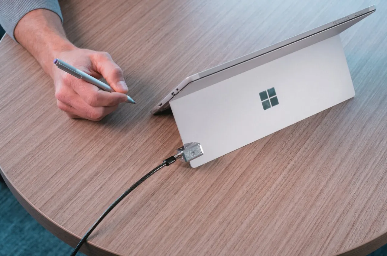 Fashion Kensington Keyed Cable Lock for Surface Pro and Surface Go