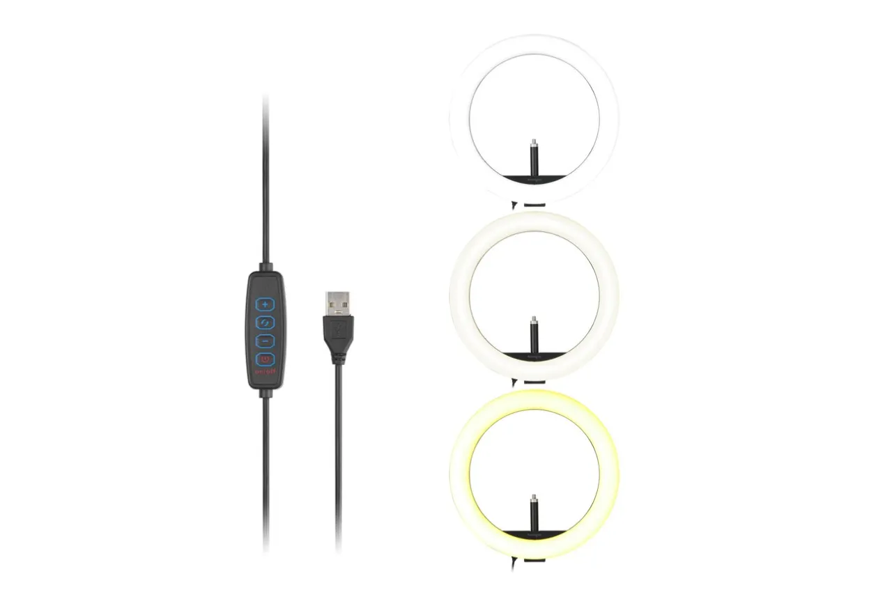 Discount Kensington L1000 Bicolor Ring Light with Webcam Mount