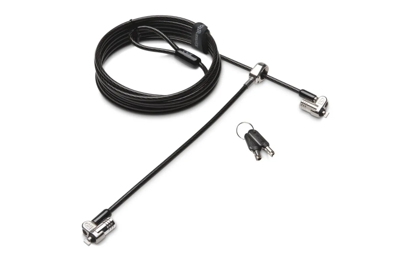 Clearance Kensington MicroSaver® 2.0 Keyed Twin Laptop Lock