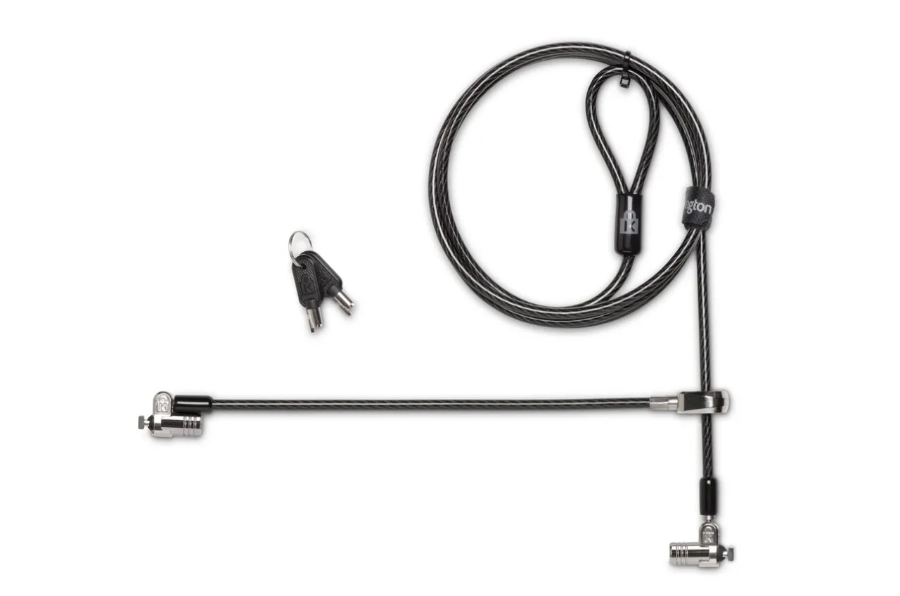 Clearance Kensington MicroSaver® 2.0 Keyed Twin Laptop Lock