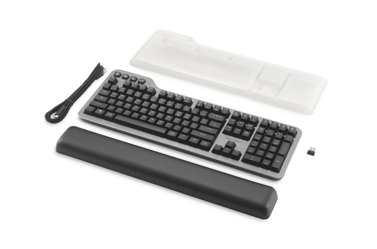 Cheap Kensington MK7500F QuietType™ Pro Silent Mechanical Keyboard with Meeting Controls