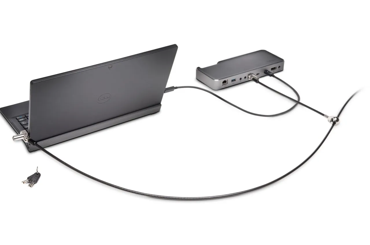 Discount Kensington N17 Keyed Dual Head Laptop Lock for Dell® Devices - TAA