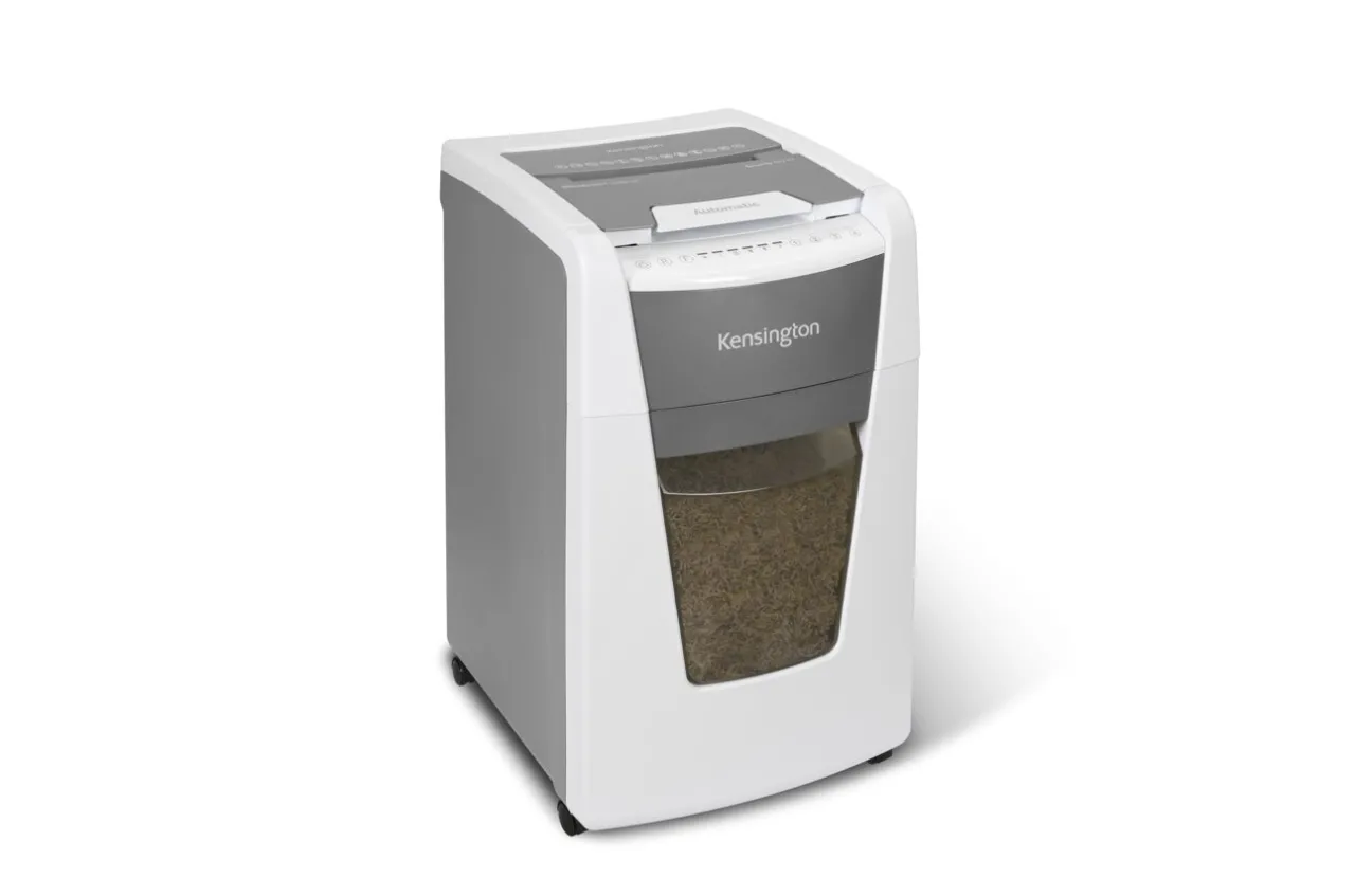 Discount Kensington OfficeAssist™ Auto Feed Shredder A3000-HS Anti-Jam Micro Cut