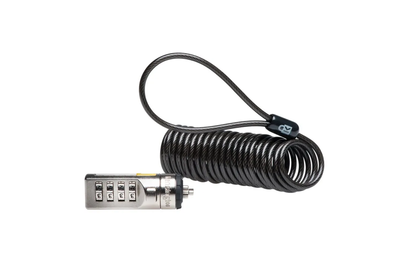 Sale Kensington Portable Combination Laptop Lock - Grey T-Bar - TAA