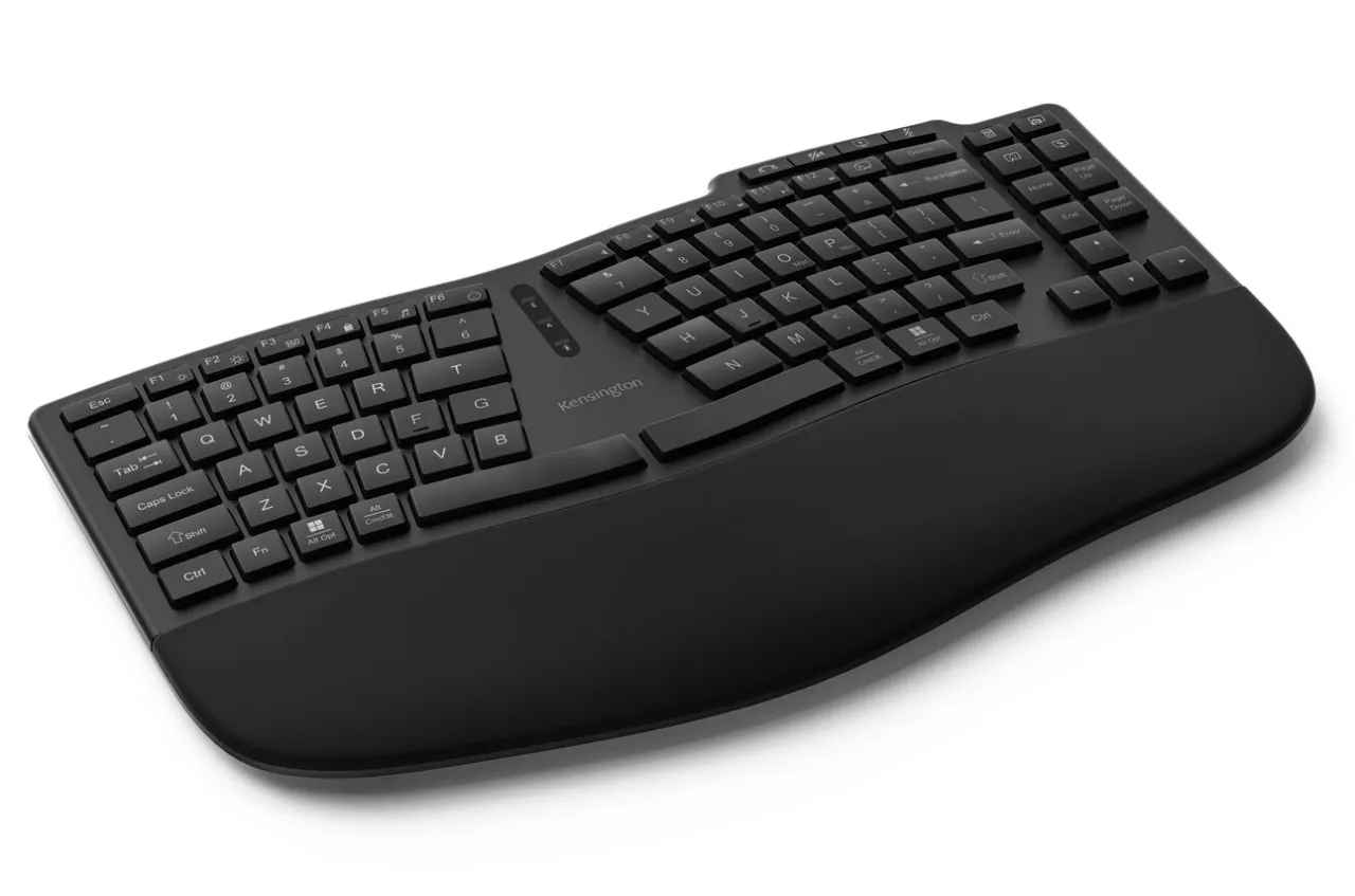 New Kensington Pro Fit® Ergo KB675 EQ TKL Rechargeable Keyboard