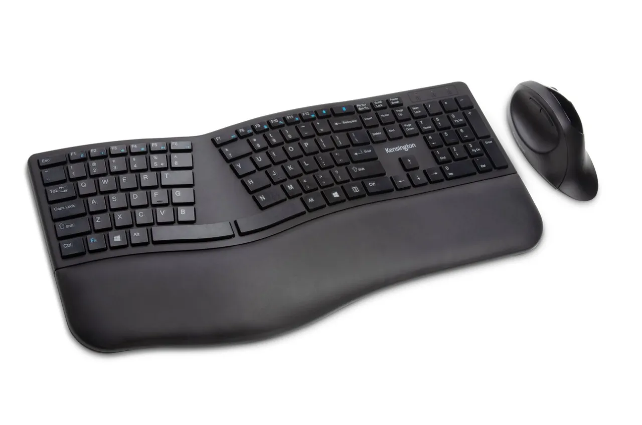 Fashion Kensington Pro Fit® Ergo Wireless Keyboard and Mouse