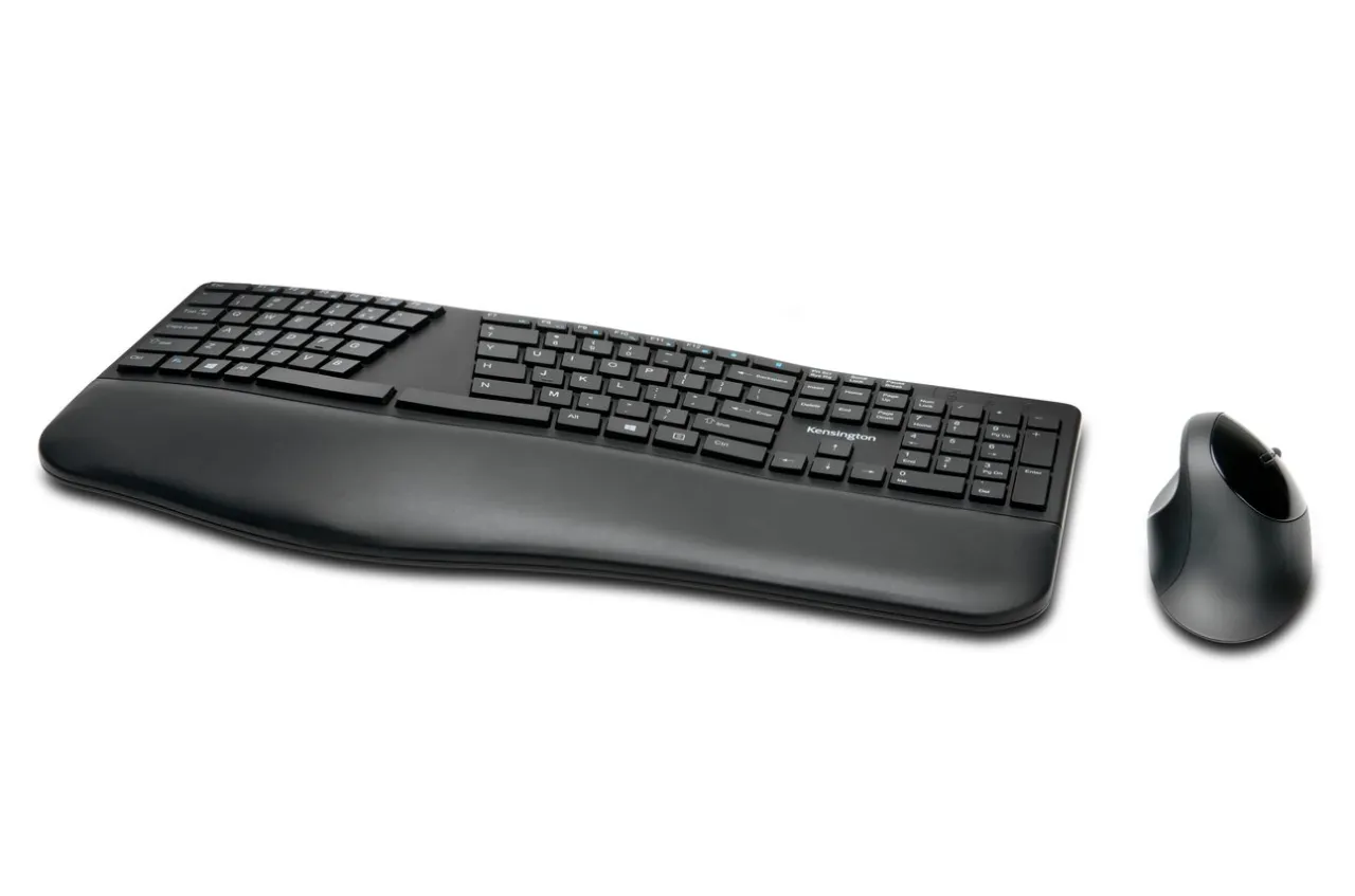 Fashion Kensington Pro Fit® Ergo Wireless Keyboard and Mouse