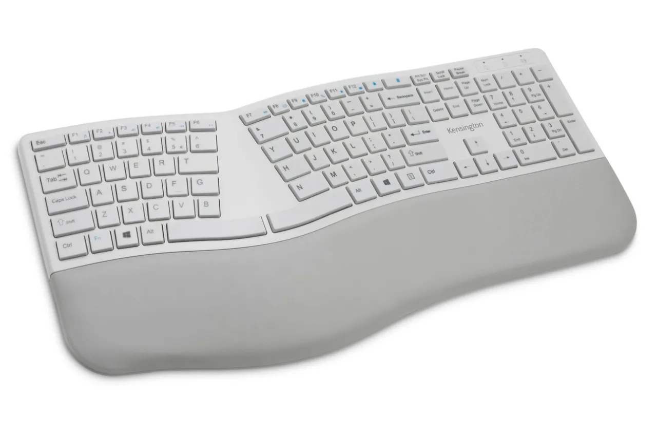 Shop Kensington Pro Fit® Ergo Wireless Keyboard—Gray