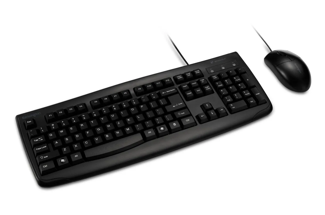 Best Sale Kensington Pro Fit® Washable Wired Desktop Set