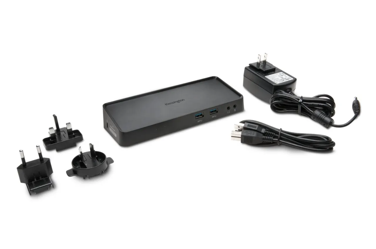 Outlet Kensington SD3650 5Gbps USB 3.0 Dual 2K Docking Station - DisplayPort & HDMI - Windows