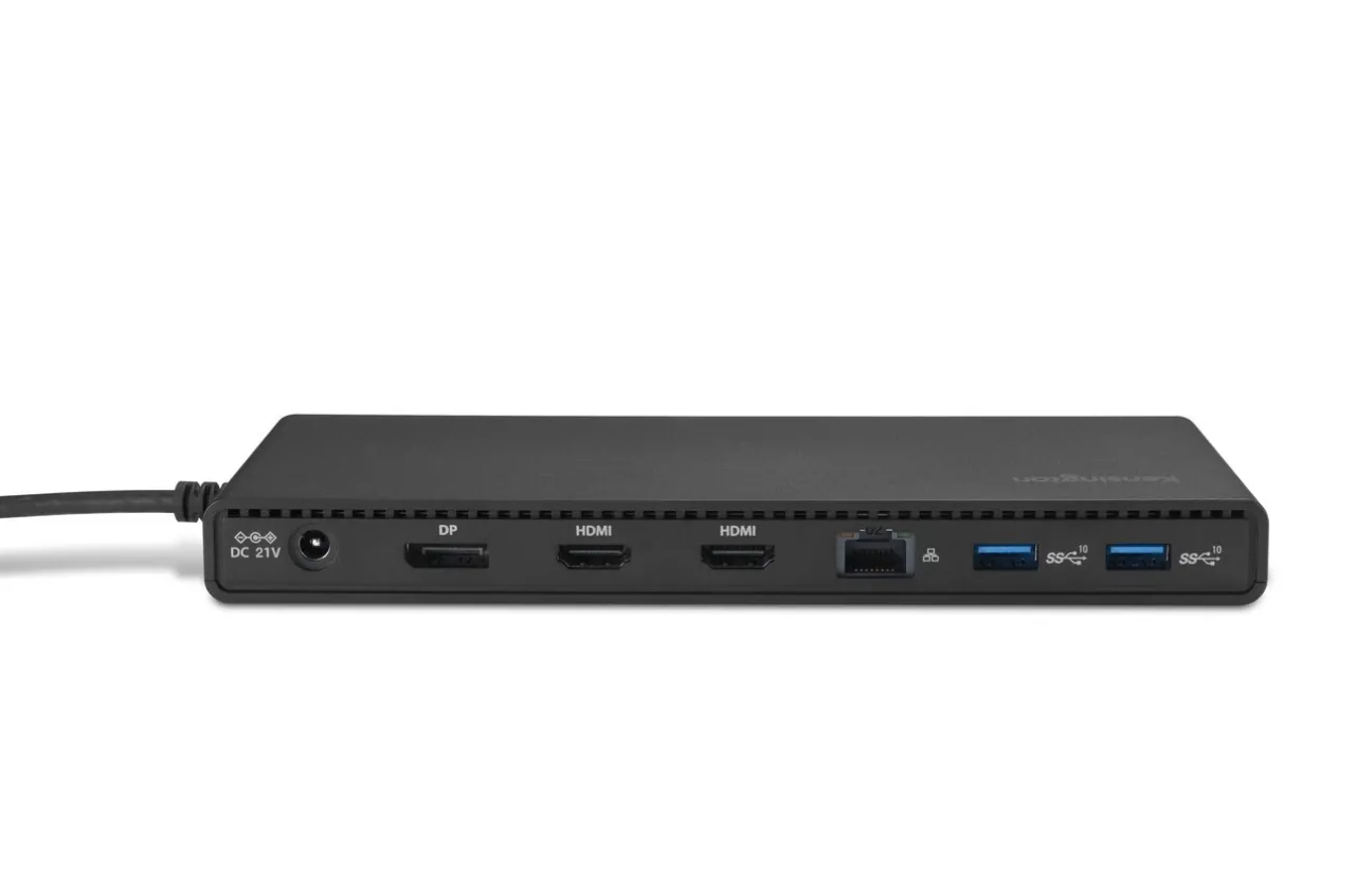 Fashion Kensington SD4842P EQ USB-C® 10Gbps Triple Video Driverless Docking Station with 100W Power Delivery – DP/HDMI®