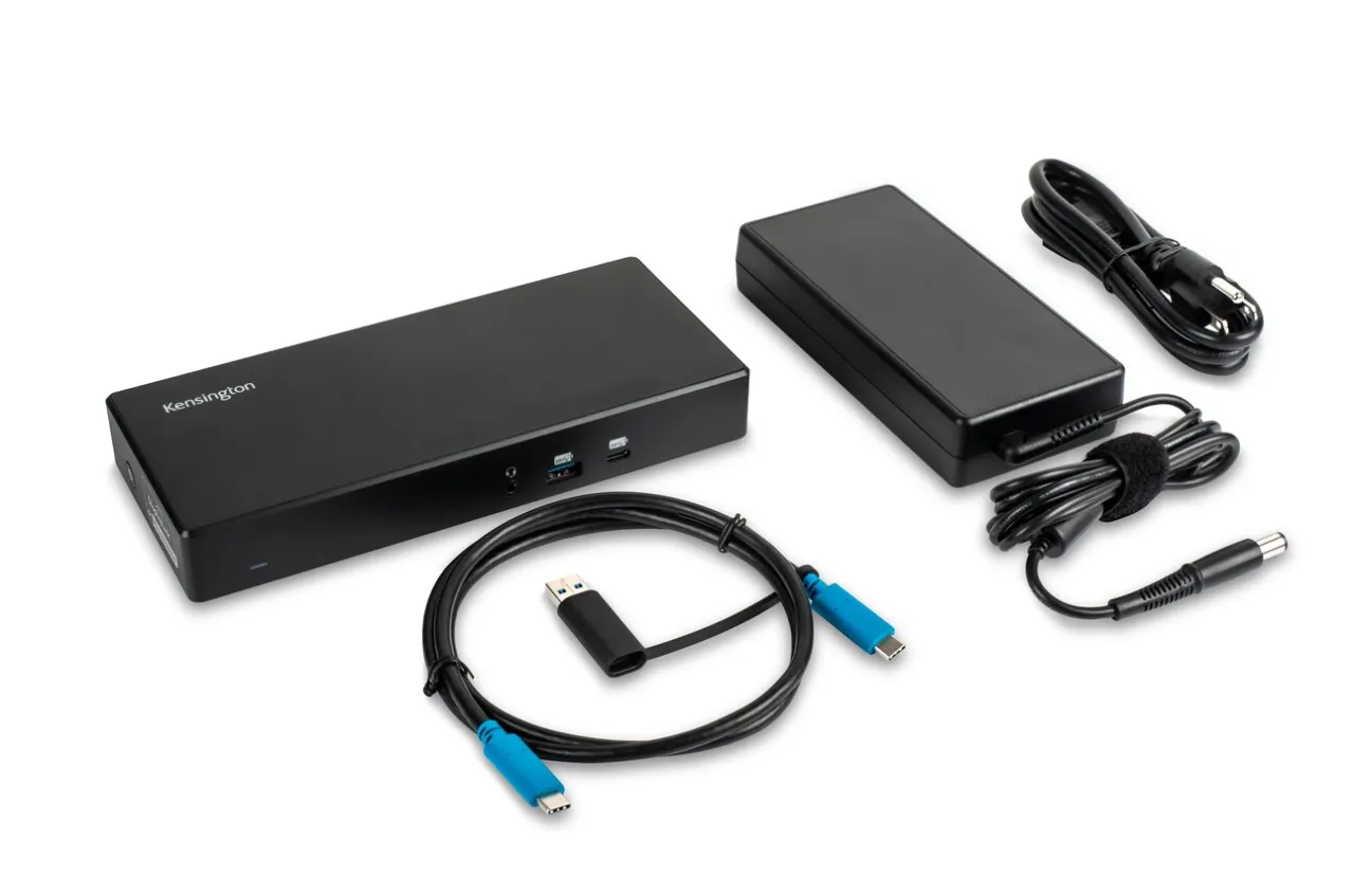 Store Kensington SD4785P USB-C & USB-A 10Gbps Dual 4K Hybrid Docking Station w/ 100W PD - DP++ & HDMI (DFS)