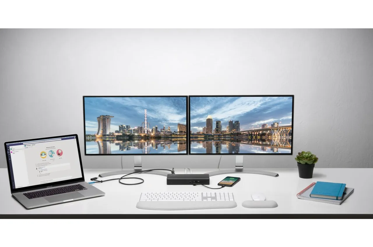 Flash Sale Kensington SD4780P USB-C & USB-A 10Gbps Dual 4K Hybrid Docking Station w/100W PD-DP++ &HDMI - Windows/macOS/Chrome