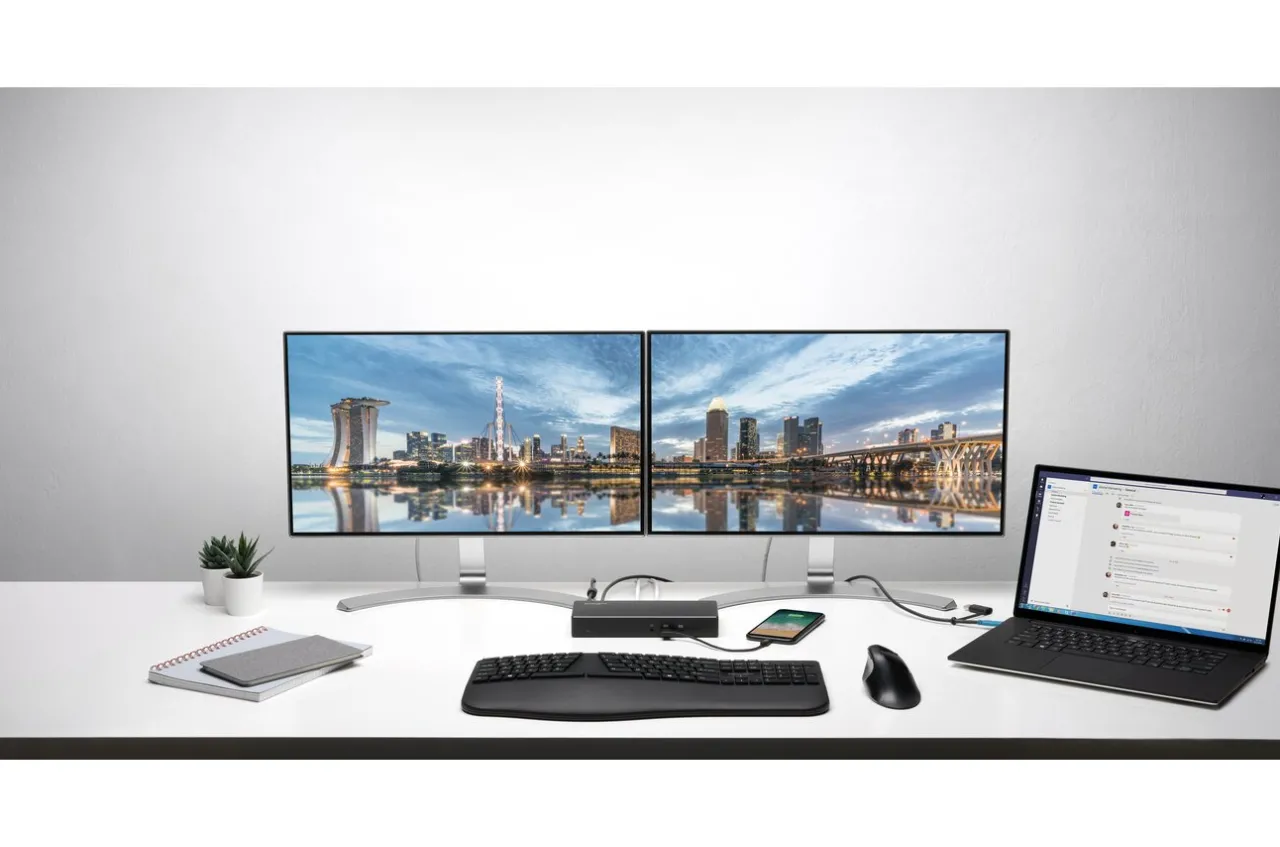 Flash Sale Kensington SD4780P USB-C & USB-A 10Gbps Dual 4K Hybrid Docking Station w/100W PD-DP++ &HDMI - Windows/macOS/Chrome