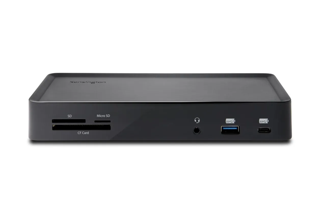 Best Sale Kensington SD4900P USB-C and USB-A 10Gbps Triple 4K Hybrid Dock - 60W PD - DP & HDMI - Windows/macOS/Chrome