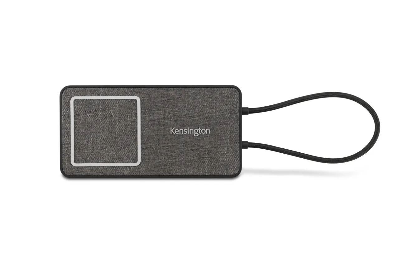 Best Kensington SD1700P USB-C Dual 4K Portable Mobile Dock with Qi Charging – 100W Power Pass Through - TAA
