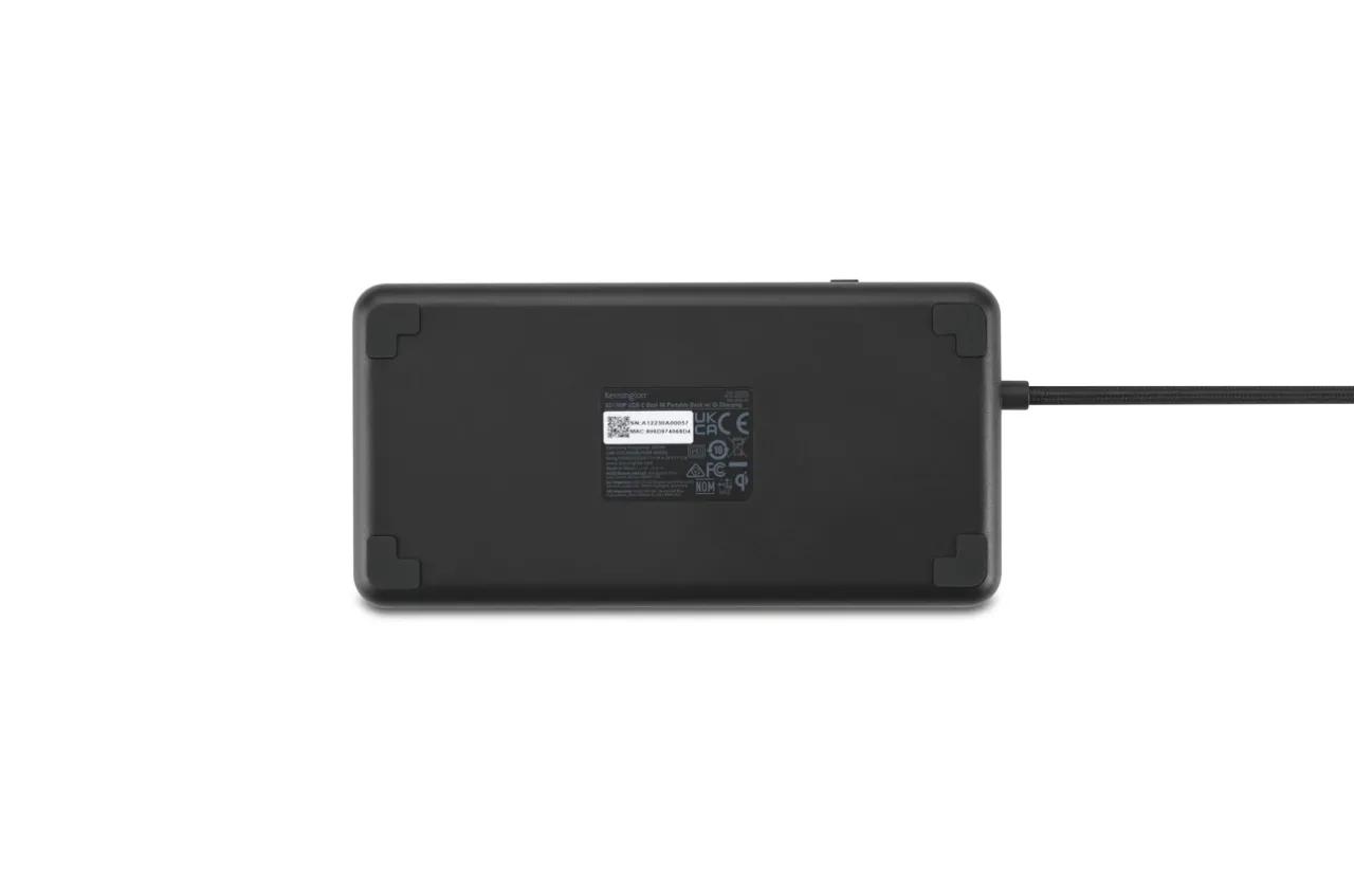 Best Kensington SD1700P USB-C Dual 4K Portable Mobile Dock with Qi Charging – 100W Power Pass Through - TAA
