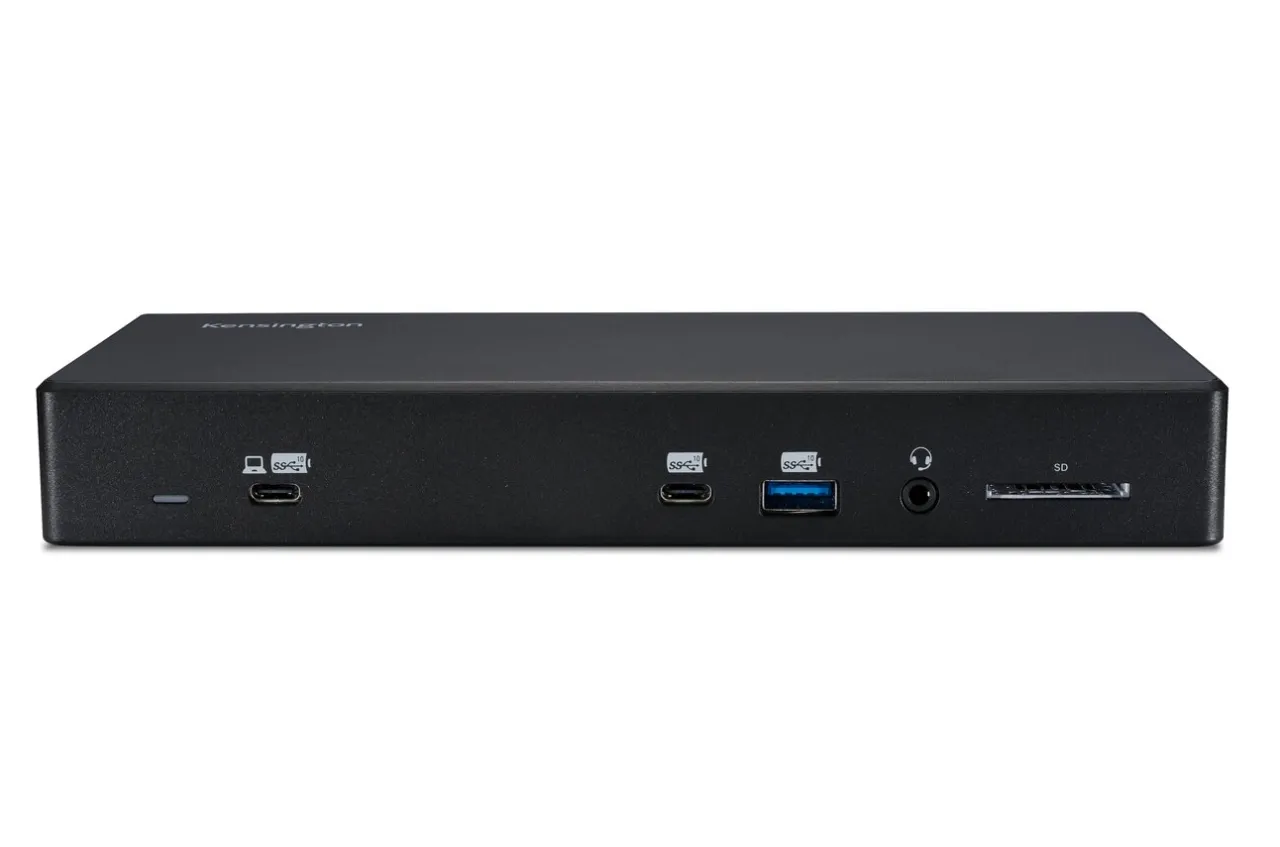 Cheap Kensington SD4850P USB-C 10Gbps Dual Video Driverless Docking Station - 100W PD - DP++/HDMI - Windows