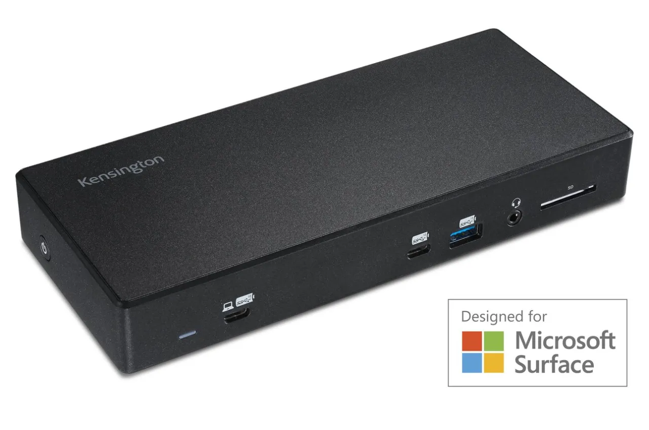 Cheap Kensington SD4855P USB-C 10Gbps Dual Video Driverless Docking Station - 100W PD - DP++/HDMI (DFS)