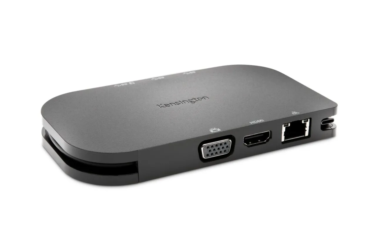 Best Kensington SD1610P USB-C Mini Mobile 4K Dock w/ Pass-Through Charging for Microsoft Surface Devices
