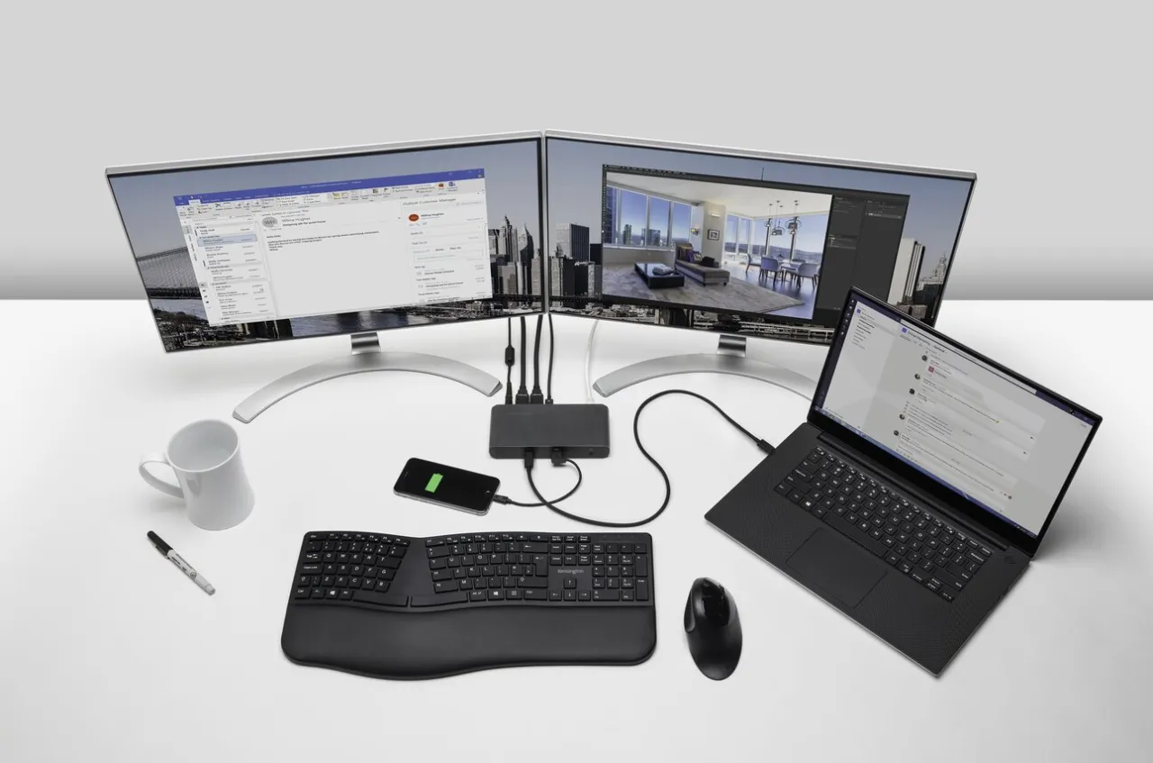 Discount Kensington SD5500T and SD5550T Thunderbolt™ 3 and USB-C Dual 4K Hybrid Docking Station - 60W PD – Windows/macOS