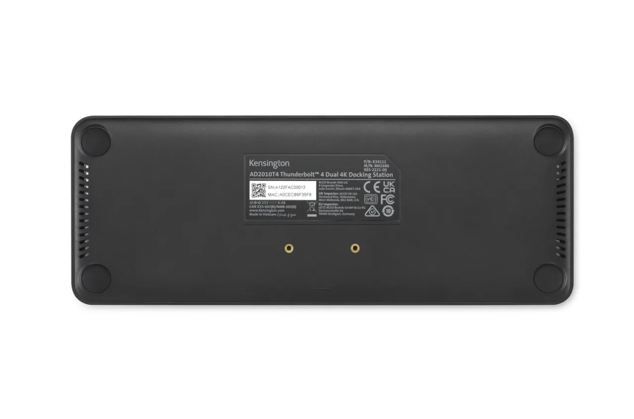 Shop Kensington SD5768T EQ Thunderbolt™ 4 Dual 4K Docking Station with Thunderbolt™ Share