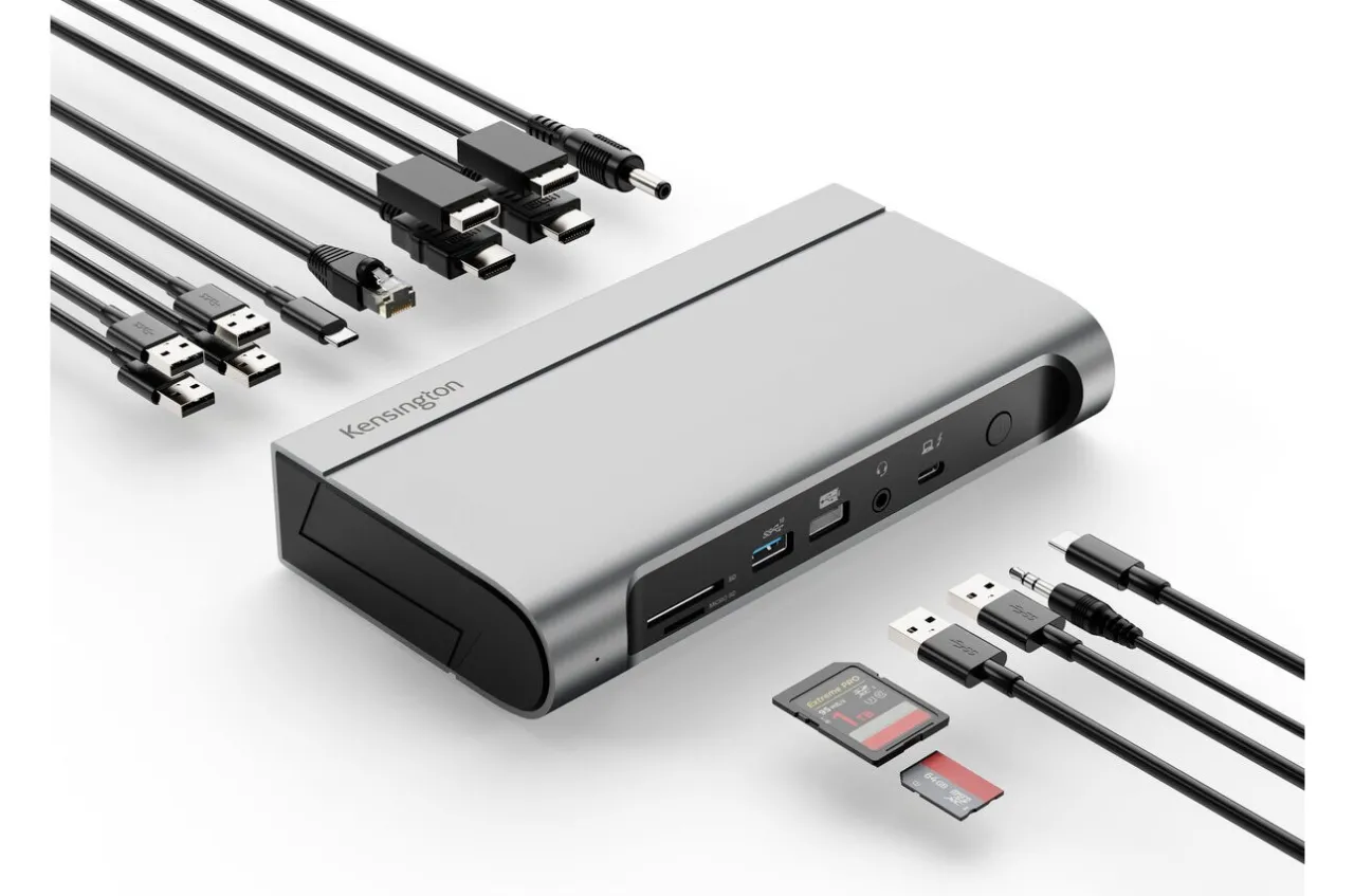 Hot Kensington SD5800T Thunderbolt™ 4 and USB4® Quad Video Docking Station - 98W PD - DP/HDMI® - Windows/macOS