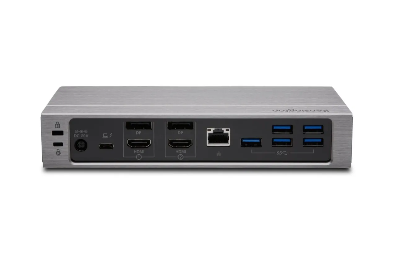Shop Kensington SD5600T Thunderbolt™ 3 and USB-C Dual 4K Hybrid Docking Station - 96W PD – Windows/macOS