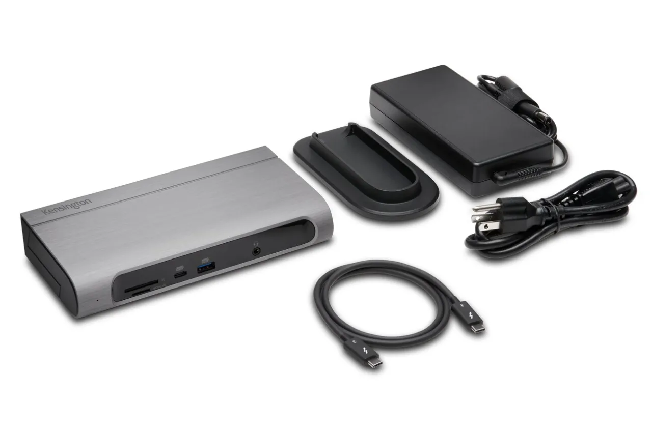 Shop Kensington SD5600T Thunderbolt™ 3 and USB-C Dual 4K Hybrid Docking Station - 96W PD – Windows/macOS