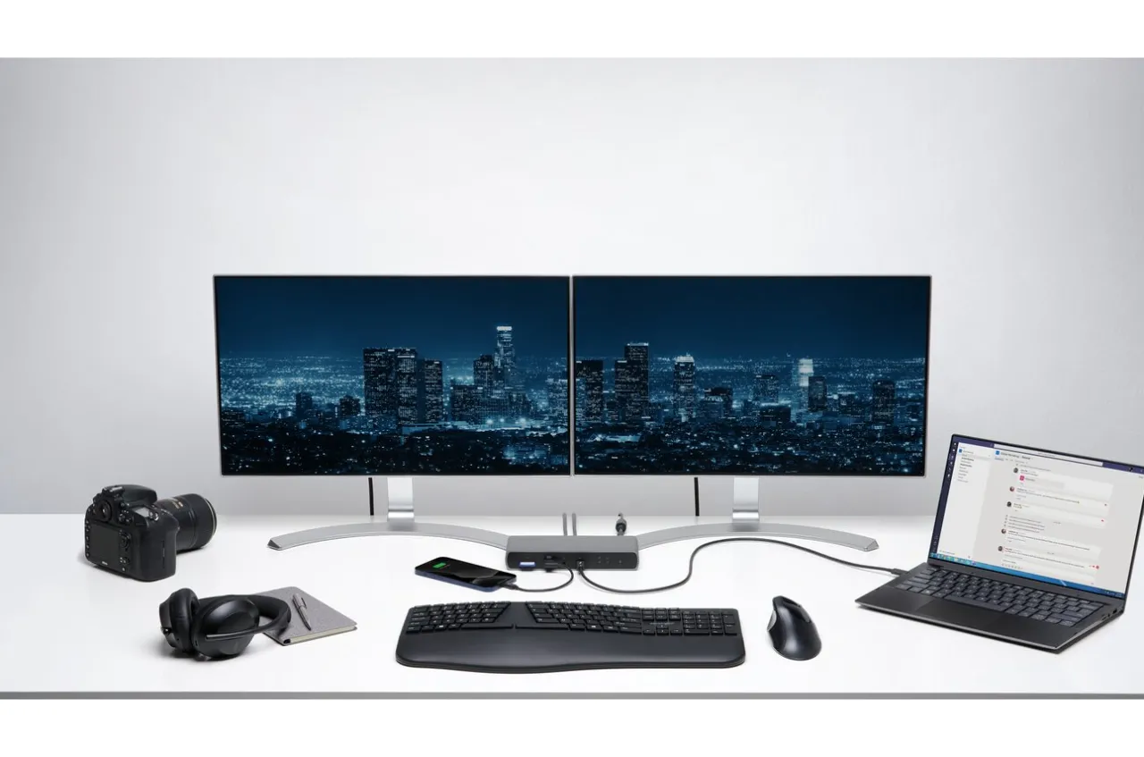 Best Sale Kensington SD5700T Thunderbolt™ 4 Dual 4K Docking Station with 90W PD - Windows/macOS/Chrome