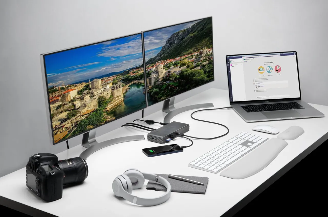 Best Sale Kensington SD5700T Thunderbolt™ 4 Dual 4K Docking Station with 90W PD - Windows/macOS/Chrome