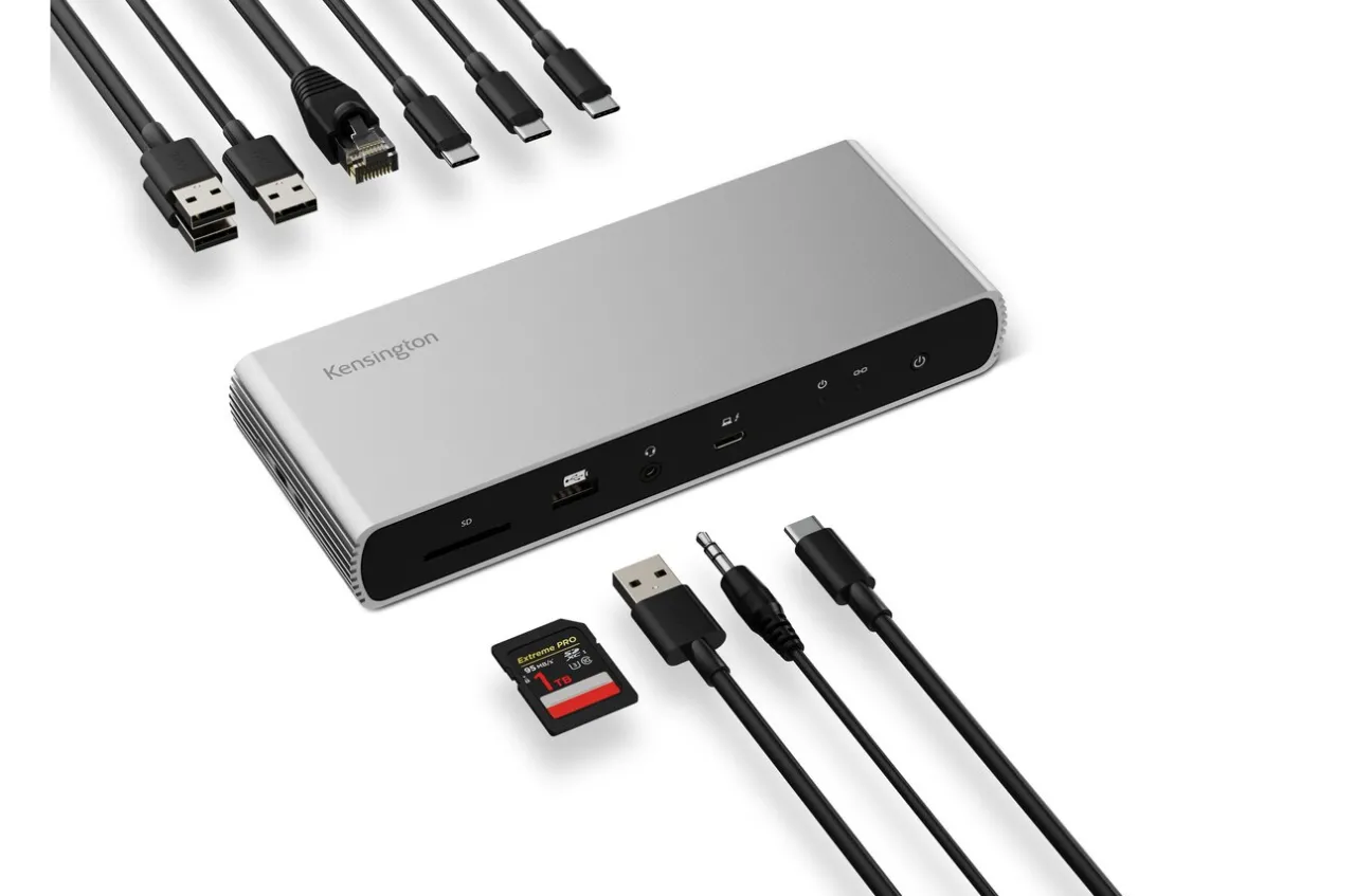 Best Sale Kensington SD5700T Thunderbolt™ 4 Dual 4K Docking Station with 90W PD - Windows/macOS/Chrome