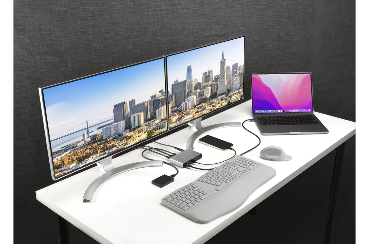 Online Kensington SD2600T Thunderbolt™ 4 Dual 4K Nano Docking Station – 65W PD – Windows/macOS