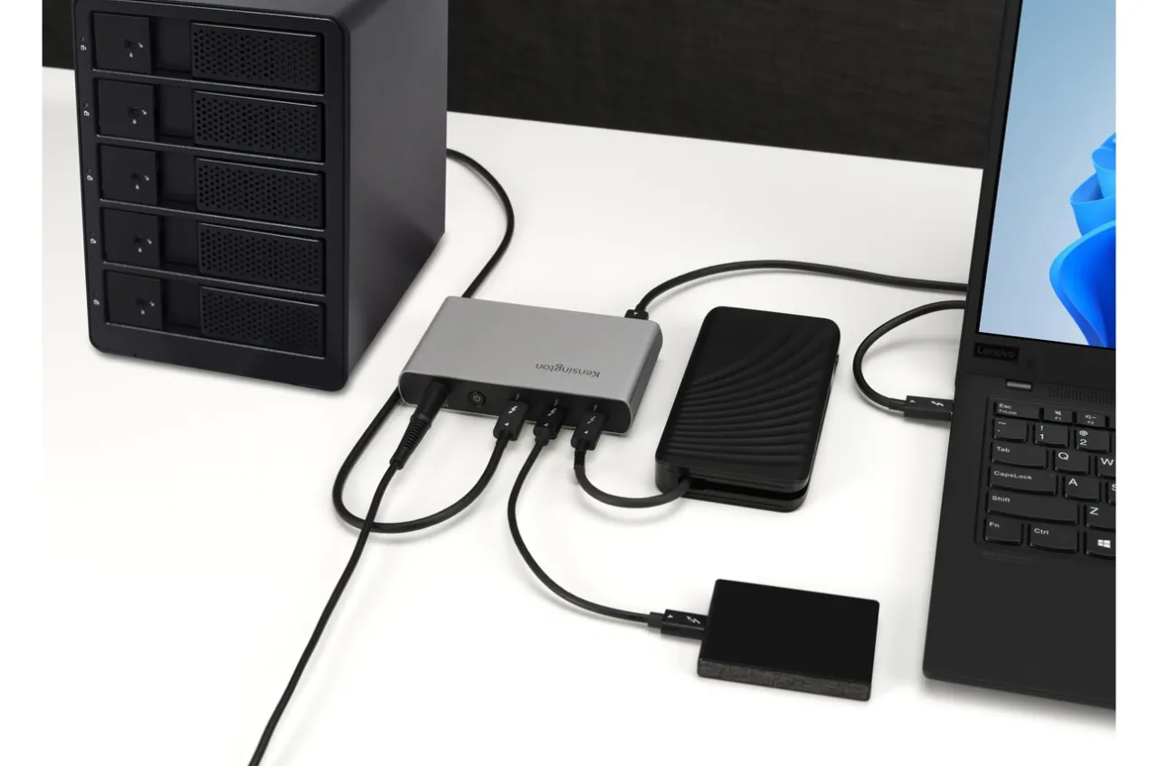 Online Kensington SD2600T Thunderbolt™ 4 Dual 4K Nano Docking Station – 65W PD – Windows/macOS