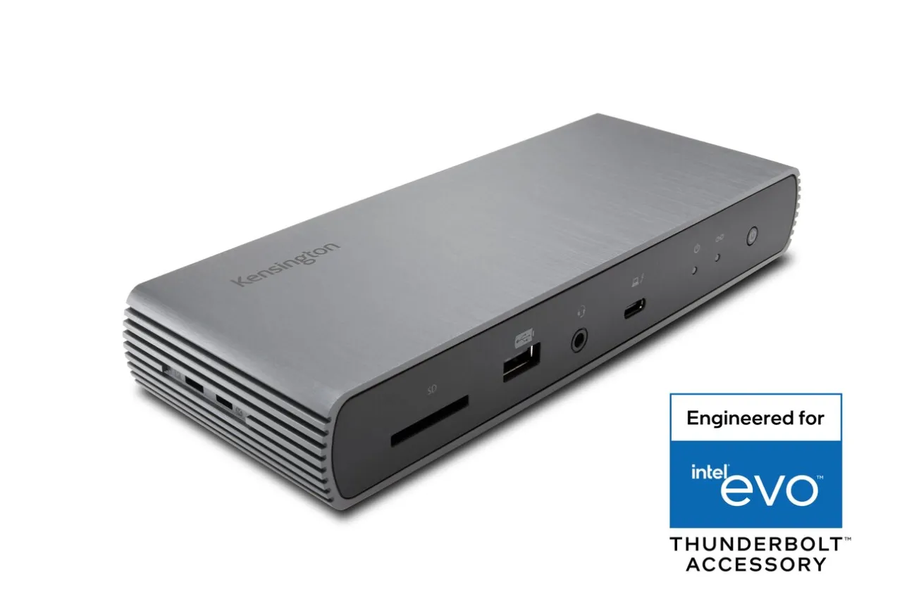 New Kensington SD5780T Thunderbolt™ 4 Dual 4K/6K Docking Station with 96W PD - Windows/macOS - TAA