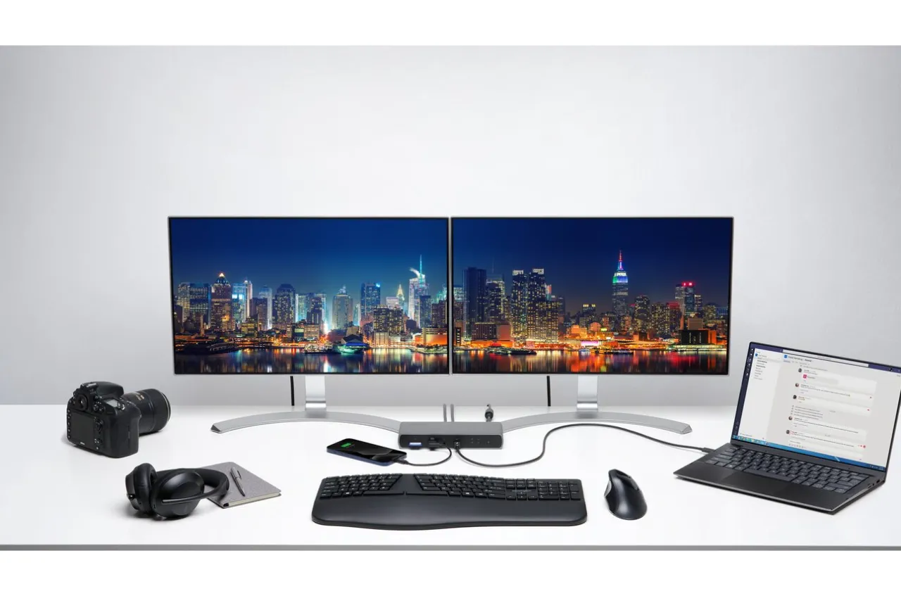 New Kensington SD5780T Thunderbolt™ 4 Dual 4K/6K Docking Station with 96W PD - Windows/macOS - TAA