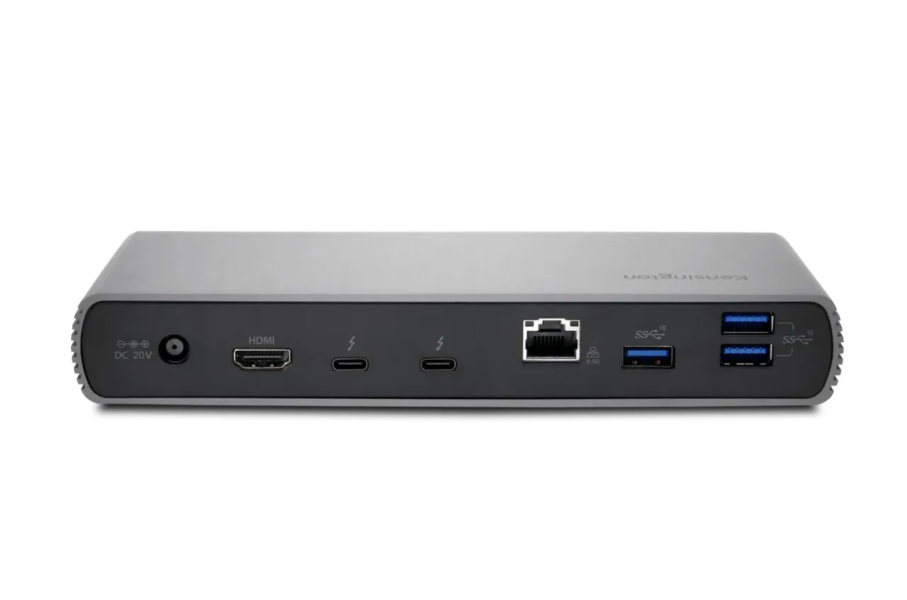 New Kensington SD5780T Thunderbolt™ 4 Dual 4K/6K Docking Station with 96W PD - Windows/macOS - TAA