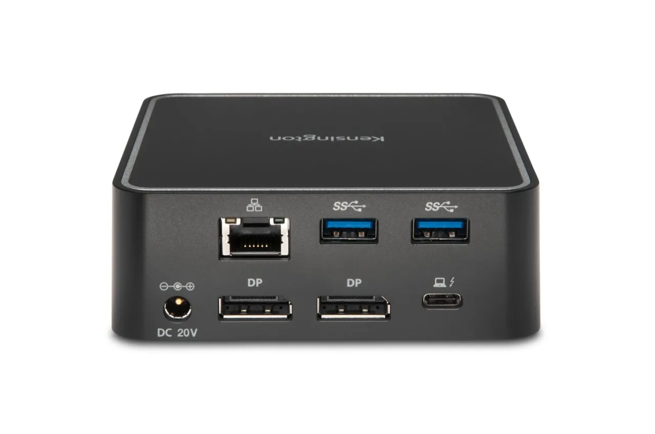 Shop Kensington SD2400T Thunderbolt 3 40Gbps Dual 4K Nano Dock - 85W PD - Windows/macOS - TAA