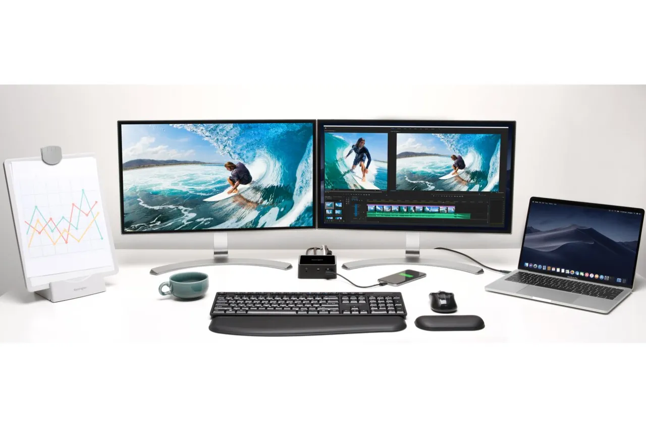 Shop Kensington SD2400T Thunderbolt 3 40Gbps Dual 4K Nano Dock - 85W PD - Windows/macOS - TAA