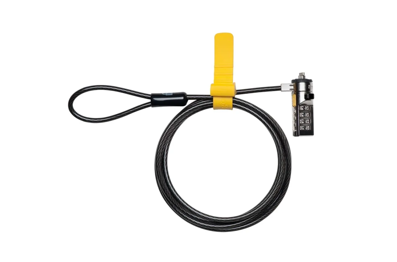 Flash Sale Kensington Serialized Combination Laptop Lock with Preset Code
