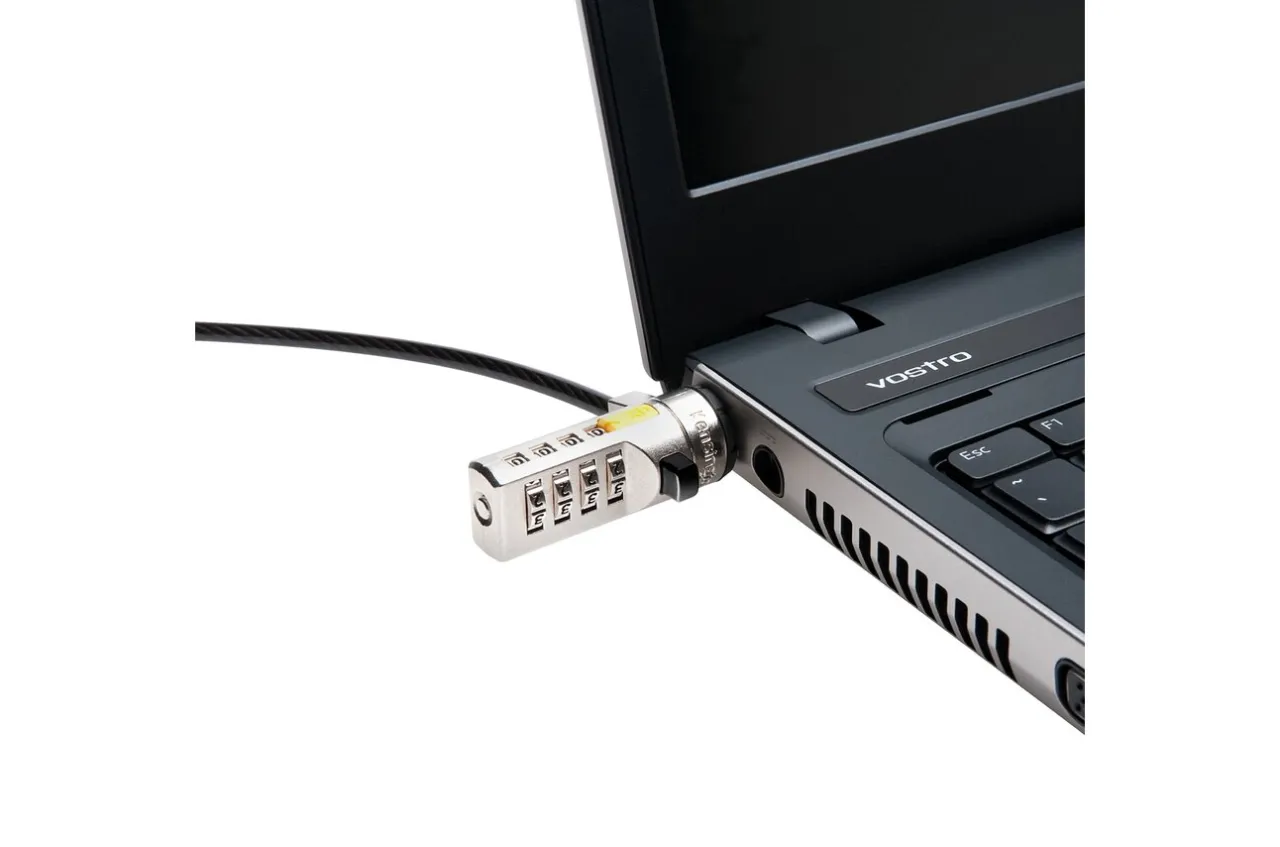 Flash Sale Kensington Serialized Combination Laptop Lock with Preset Code