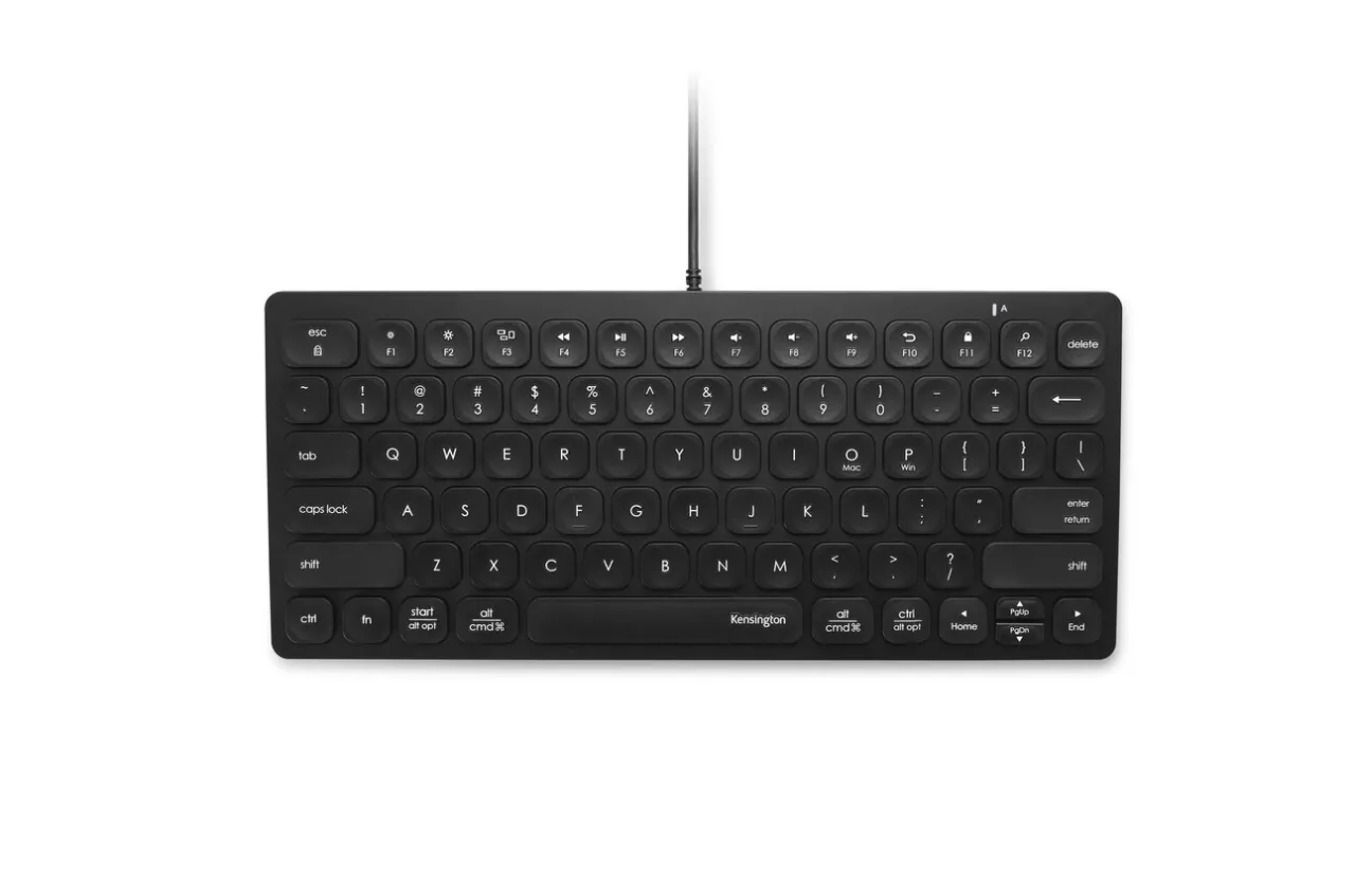 Online Kensington Simple Solutions™ Wired Compact Keyboard with USB-C Connector