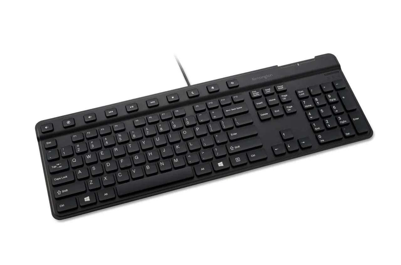 Fashion Kensington Simple Solutions™ Wired Keyboard with Smart Card Reader (CAC)